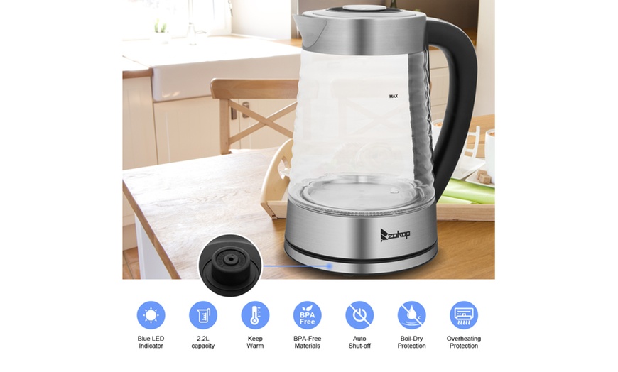 kogan stainless steel smart kettle