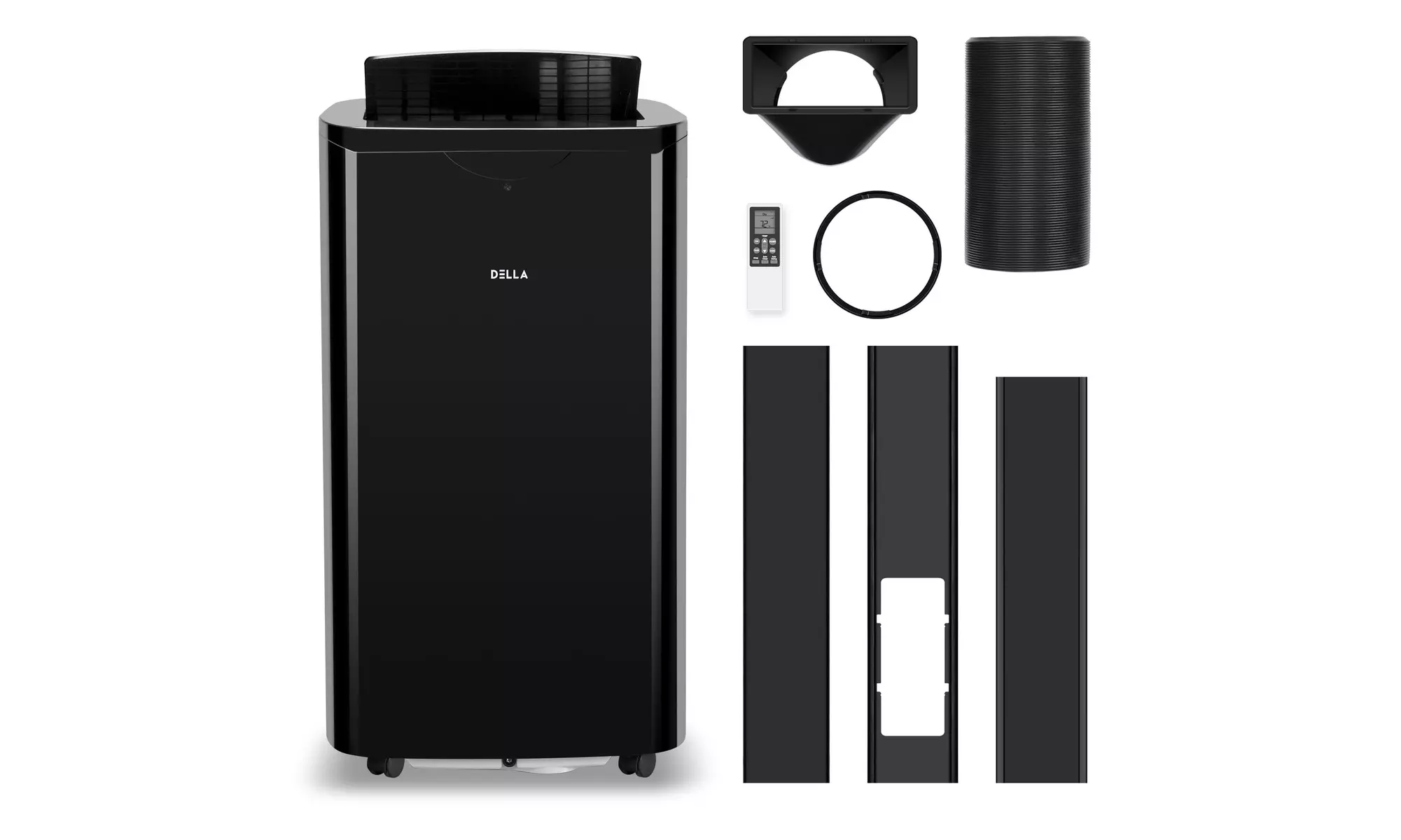 DELLA 14000 BTU Portable A/C Air Conditioner - 1050W Heater - Dehumidifier - Fan - Primary Image