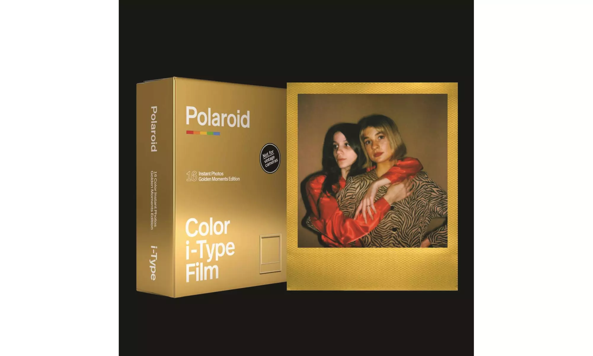 Polaroid Color film for i-Type Golden Moments Edition Double Pack - Primary Image