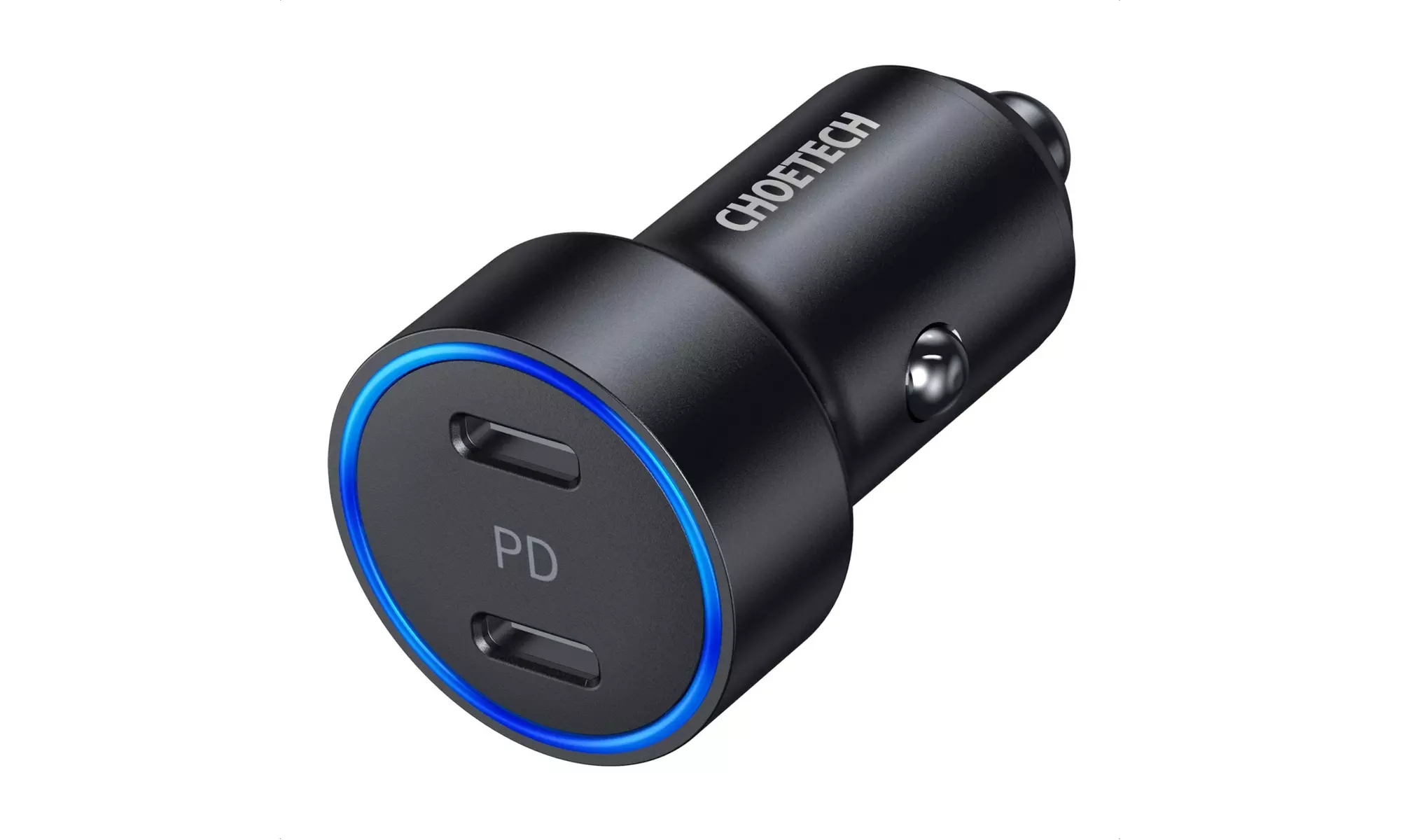 USB C Car Charger,2-Port All Metal Fast Car Charger for iPhone ,Samsung phones