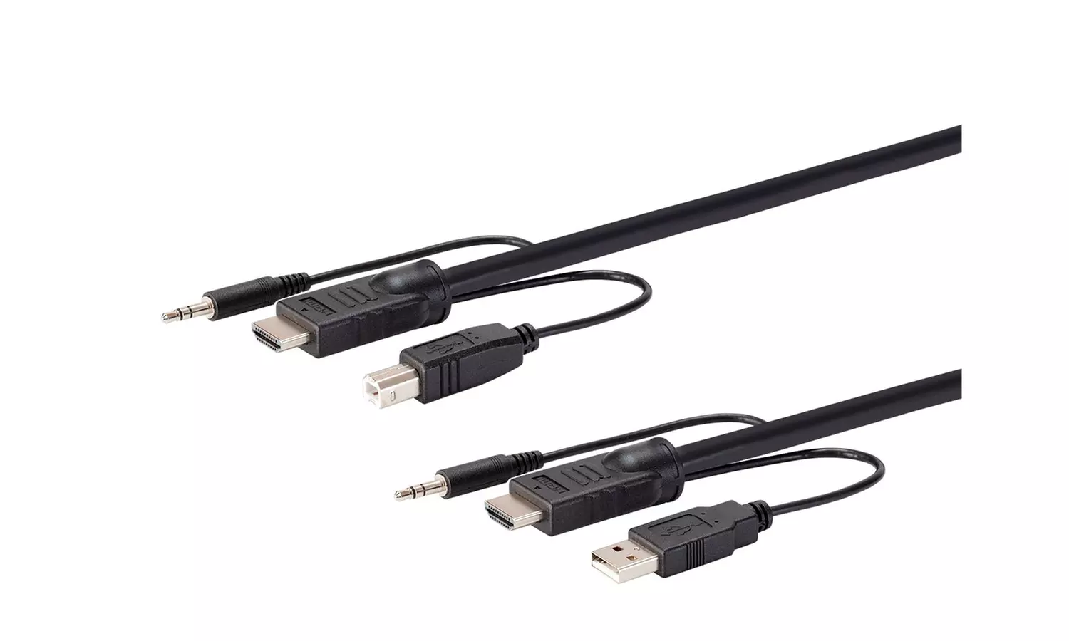 Monoprice Switch Series HDMI USB 3 5mm Audio Combo Cable for KVM Switches 6ft - Primary Image