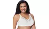 Just My Size 19585738116 1Q20 Comfort Shaping Wirefree Bra White - 44B