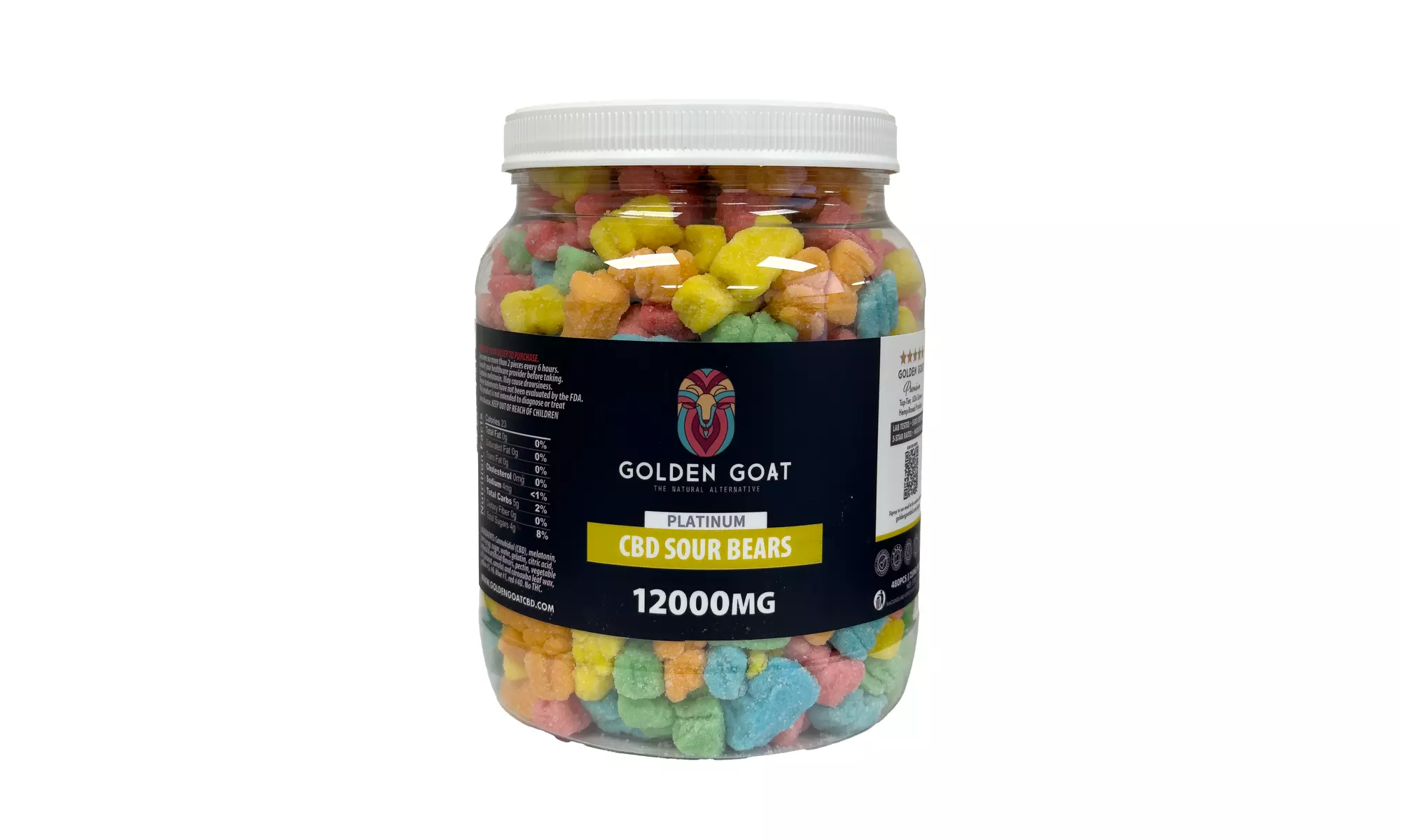CBD Popular Picks - Assorted Gummy Bears from Golden Goat