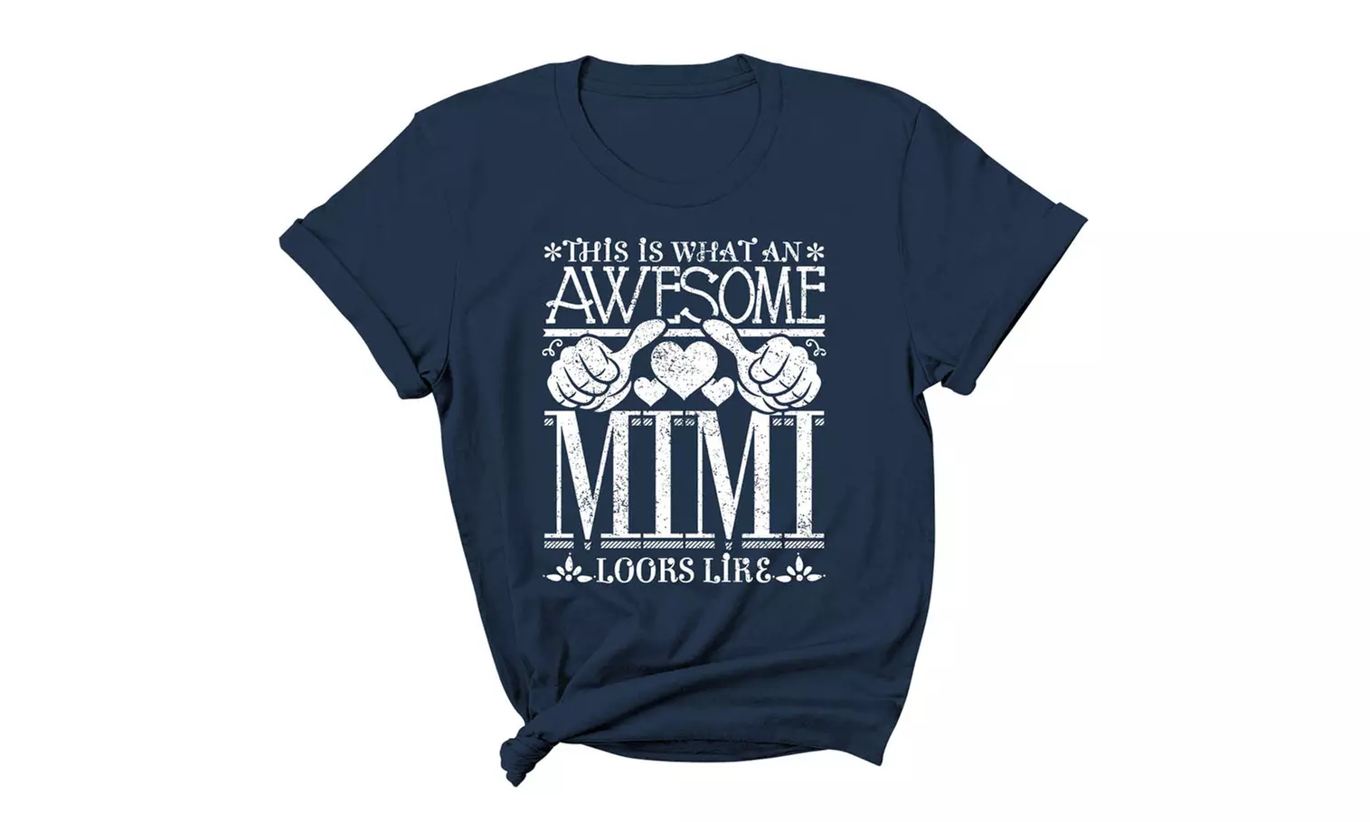 Women Awesome Mom Grandma Looks Like Mother's Day T-Shirt (S-2XL)