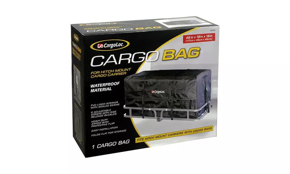 CargoLoc Heavy-Duty Hitch Mount Cargo Bags - Primary Image