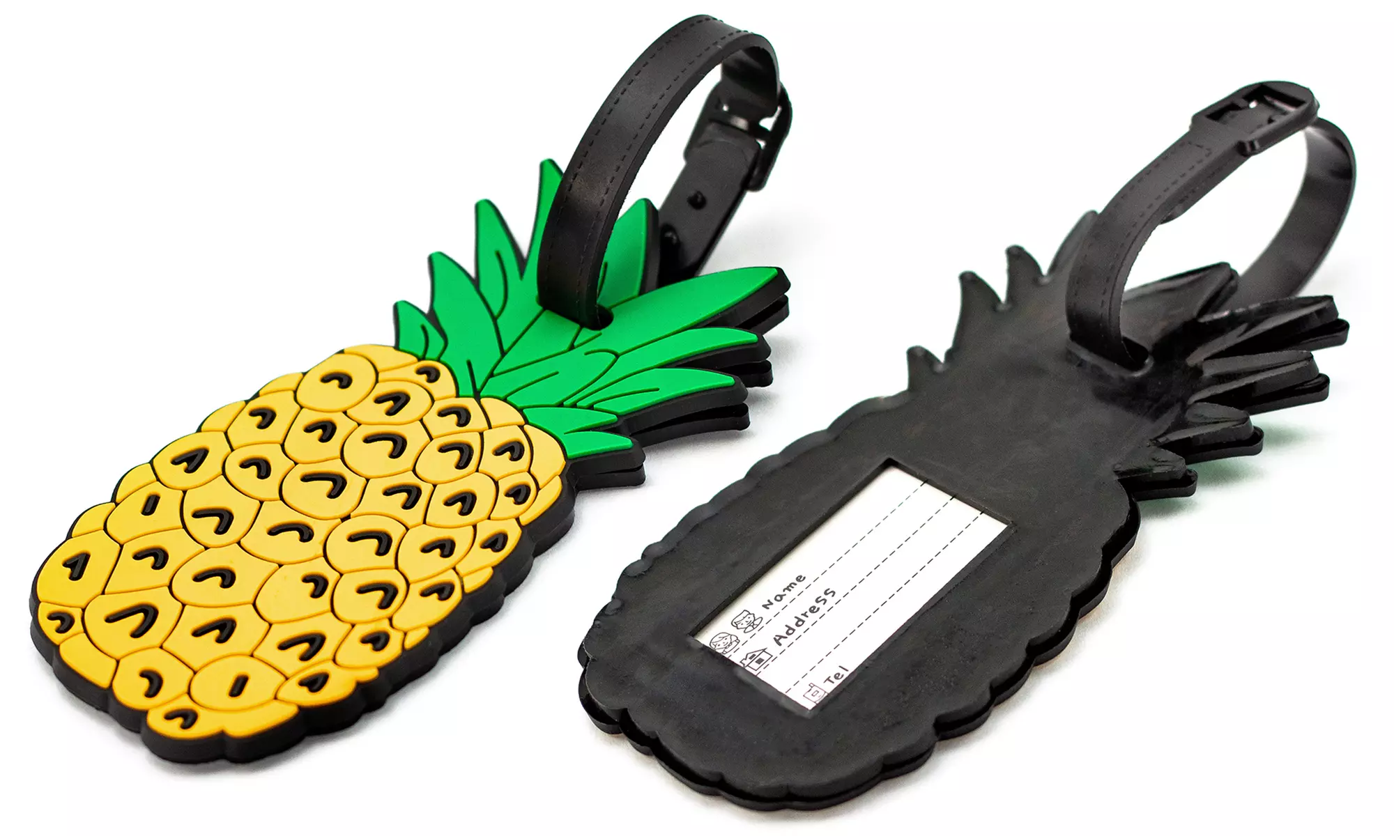 Miami CarryOn 2-Piece Novelty Luggage Tags
