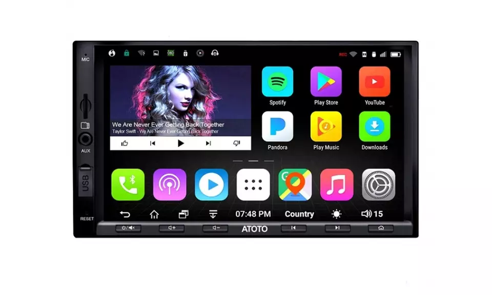 ATOTO A6 Double Din Android Car Navigation Stereo with Dual Bluetooth - Second Medium