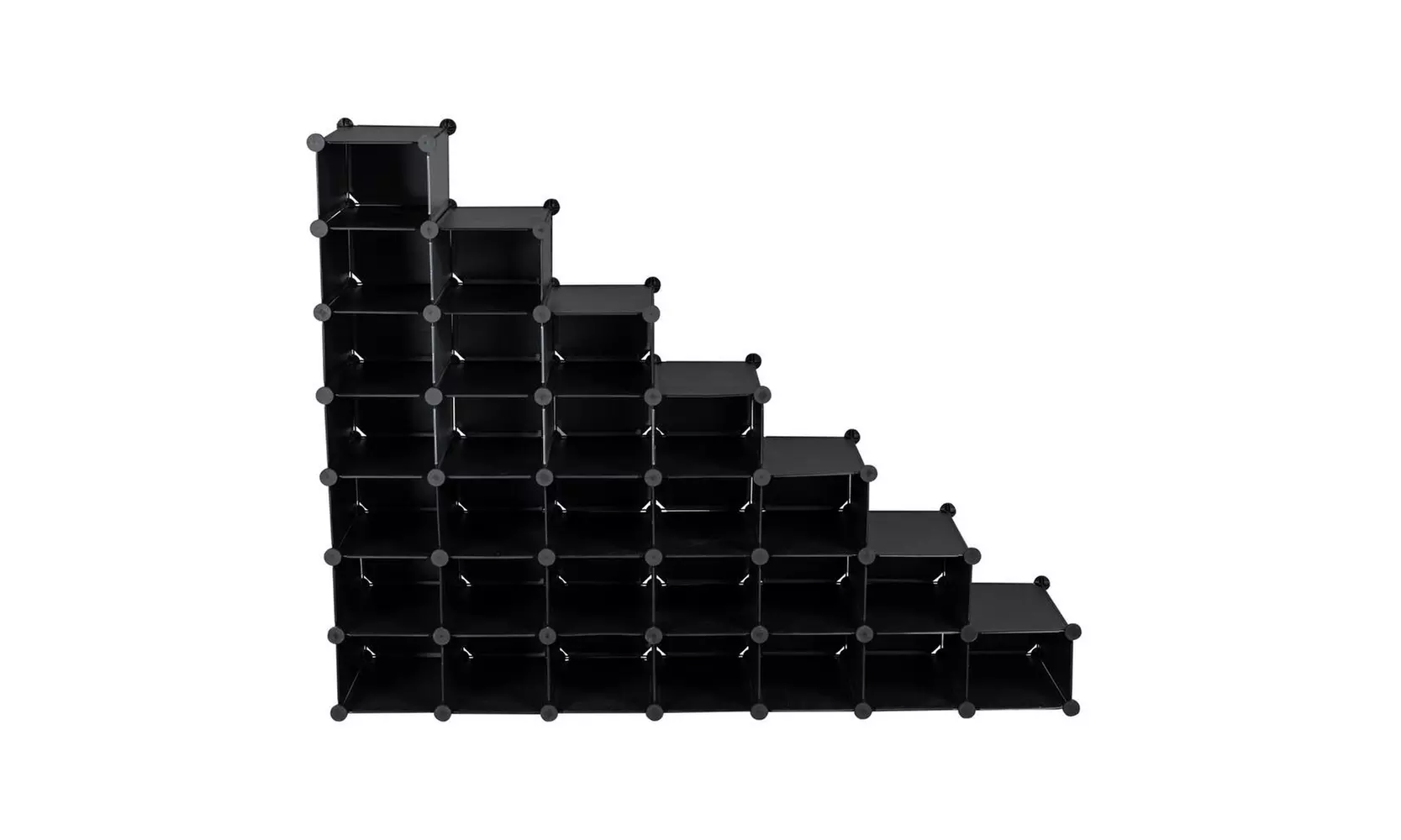 Cube Organizer Closet Storage Shelves DIY Plastic Square Organizer - Second Medium