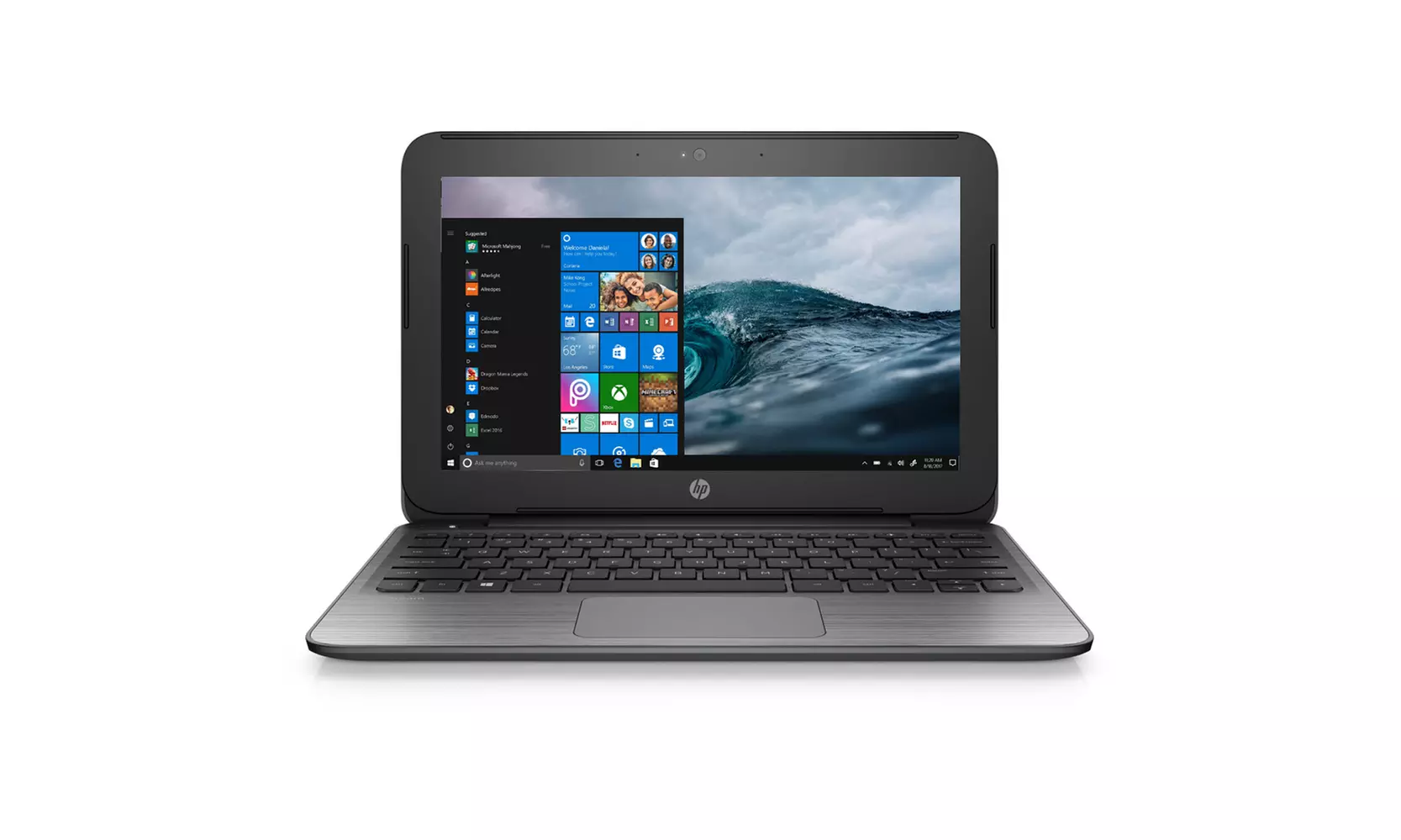 HP Stream 11 Pro G2 11.6" Celeron 1.60GHz, 4GB RAM, 64GB SSD, Windows 10 Pro S&D - Primary Image