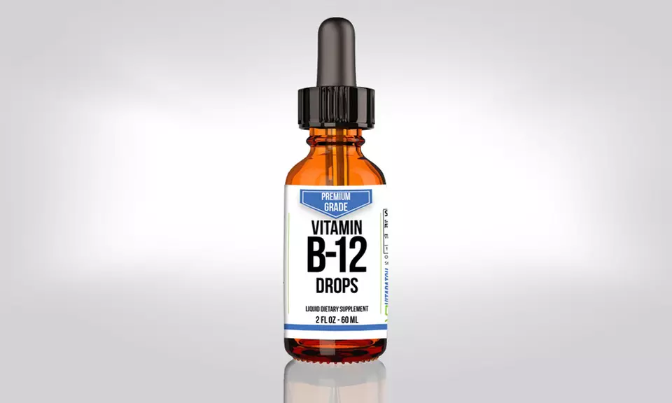 Premium Grade Vitamin B12 Drops Dietary Supplement (2 Fl. Oz.) - Primary Image