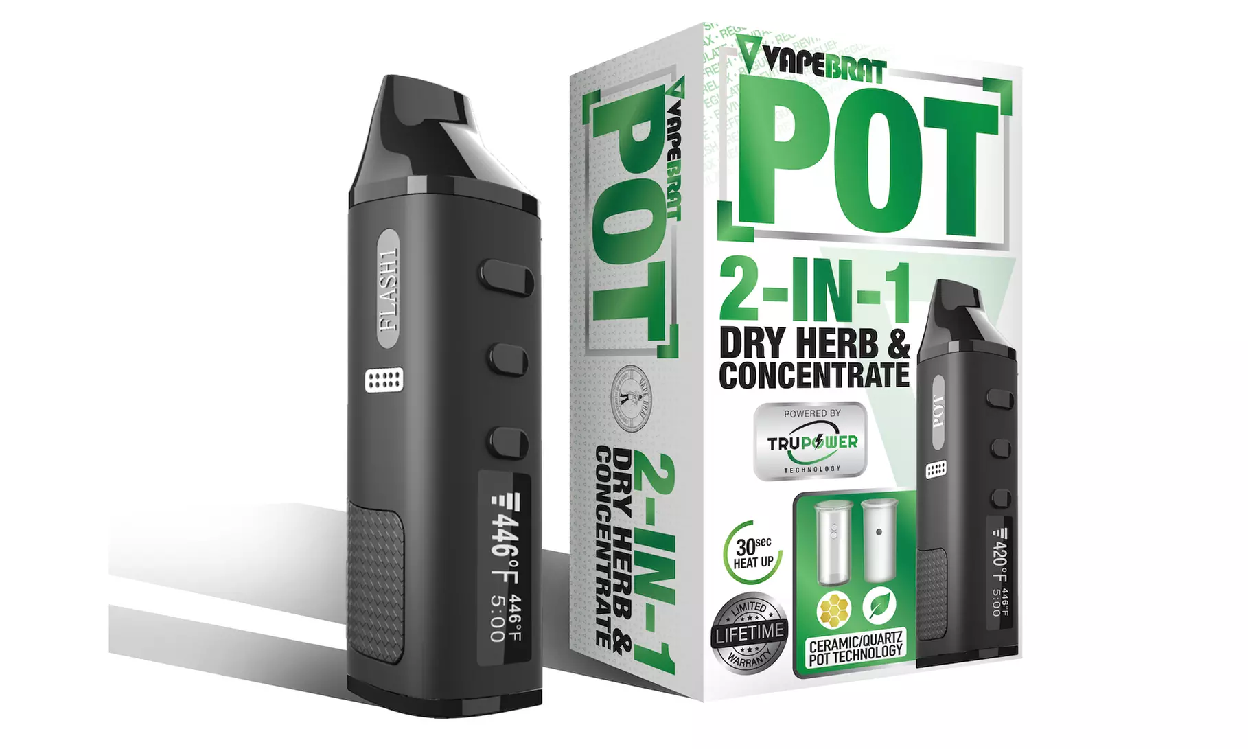 POT Device (2 in 1 Vaporizer Device) - Primary Image