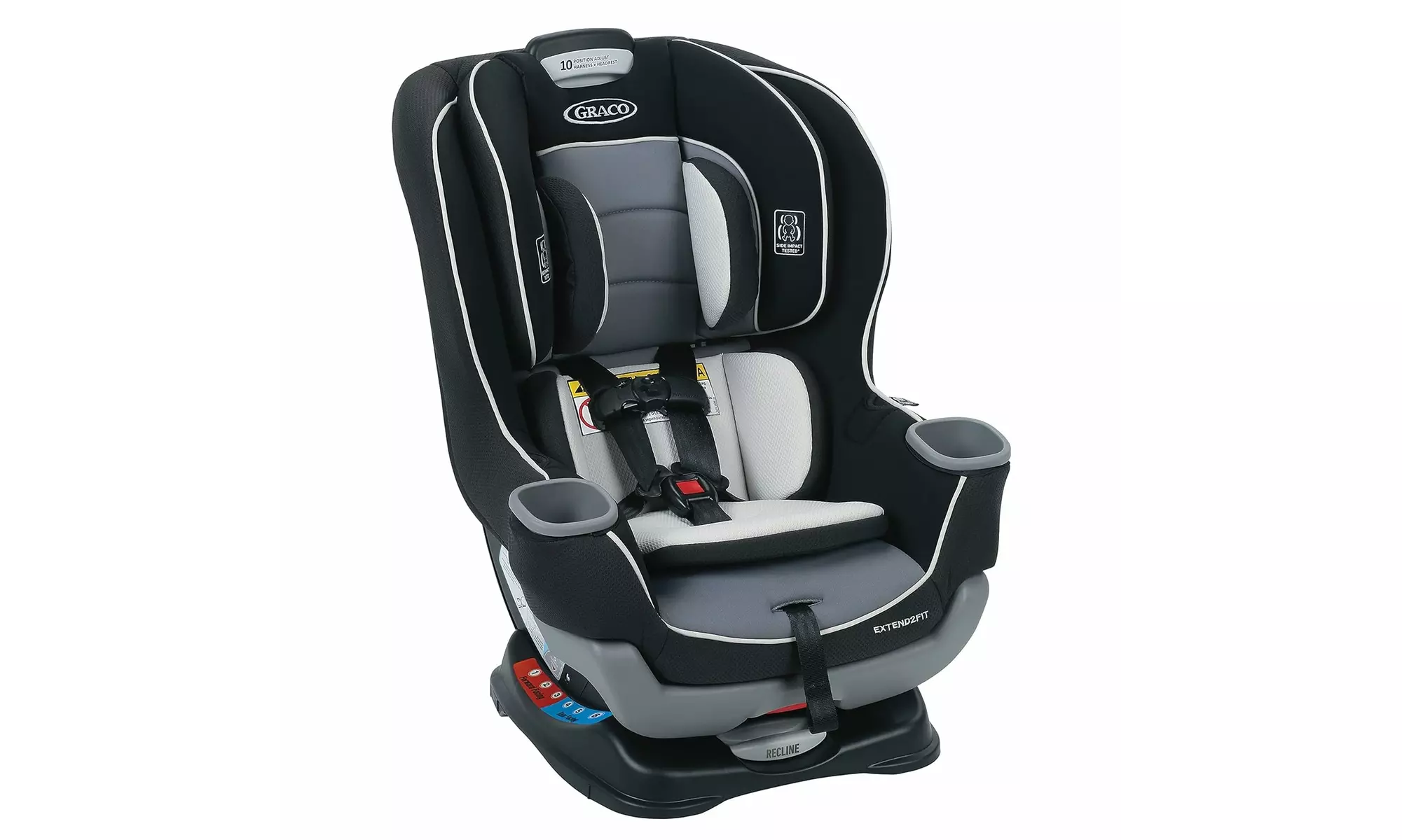 Graco Extend2Fit Convertible Car Seat - Gotham