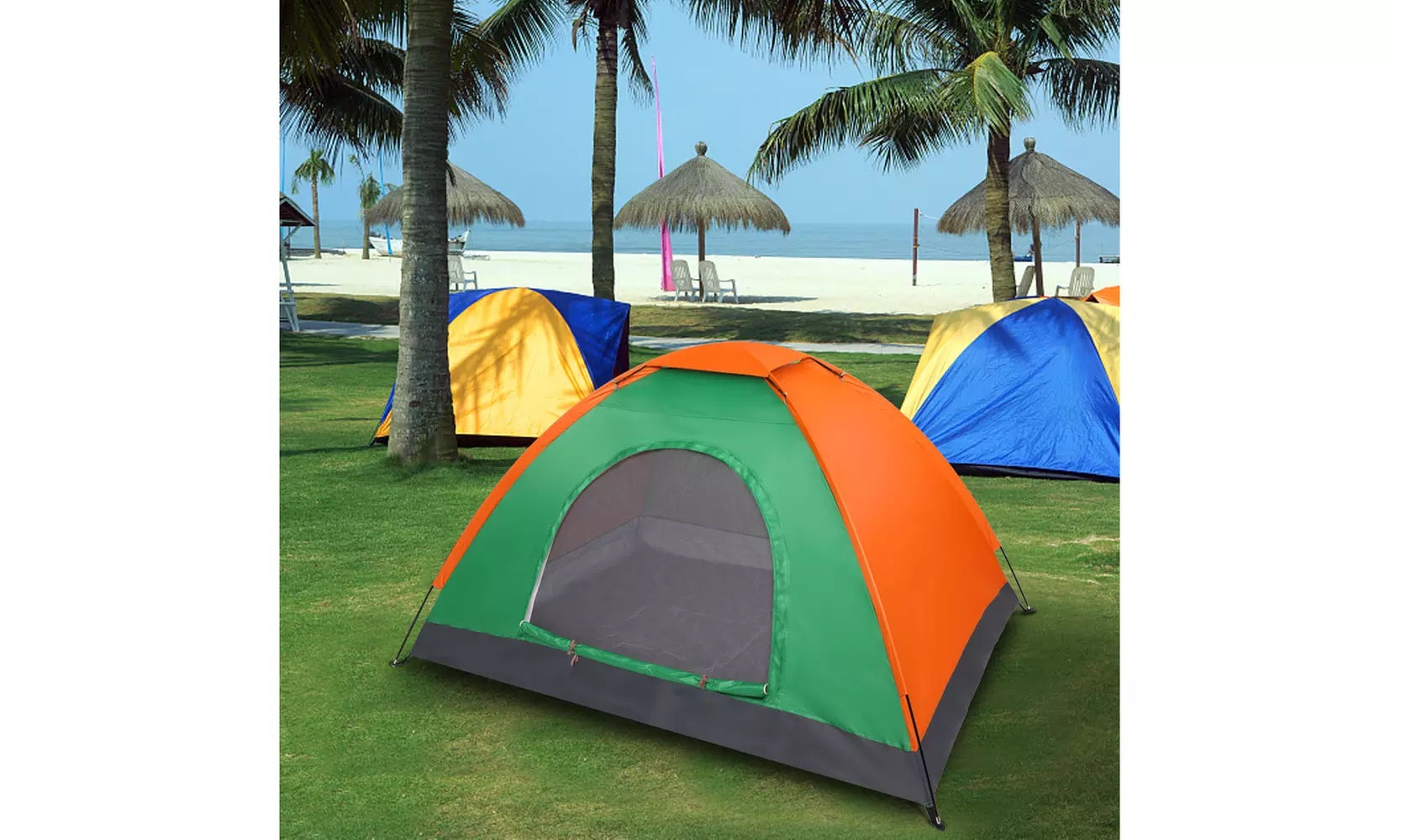 Outdoor Waterproof Camping Dome Tent for Outdoor Hiking Survival