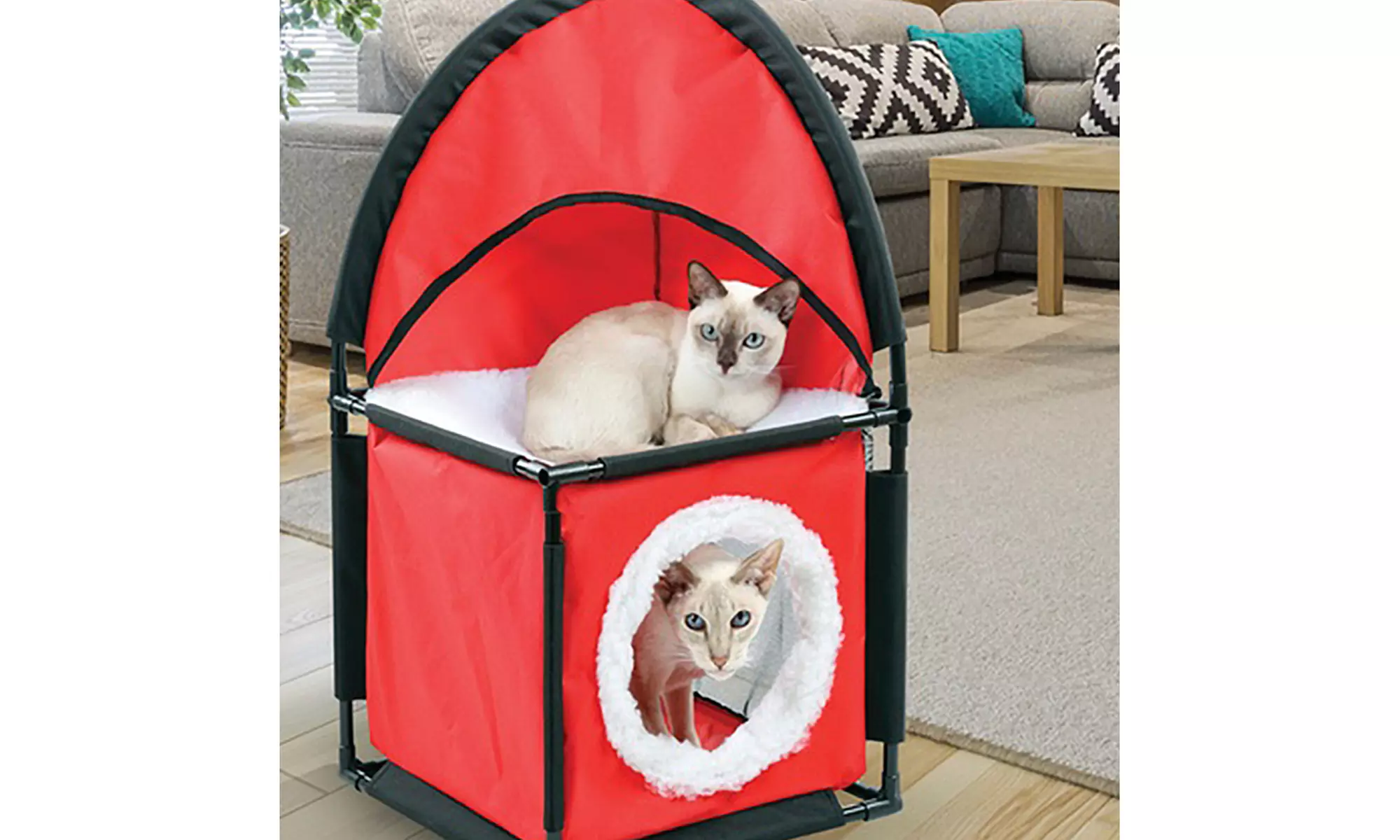 Soft And Cozy Cat Play House 