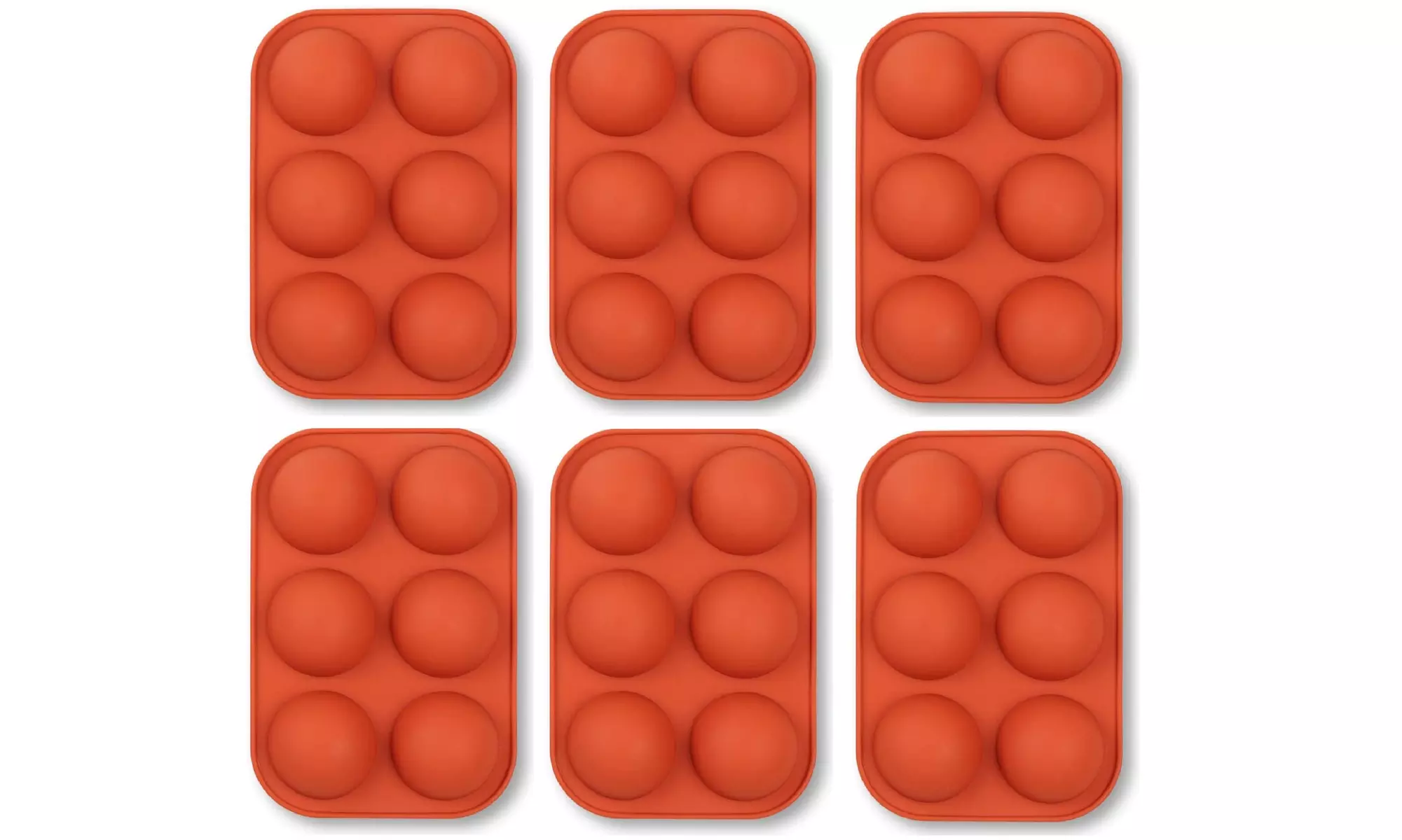 Medium Semi Sphere Silicone Mold Baking Mold for Chocolate, Cake, Jelly, Mousse - Second Medium