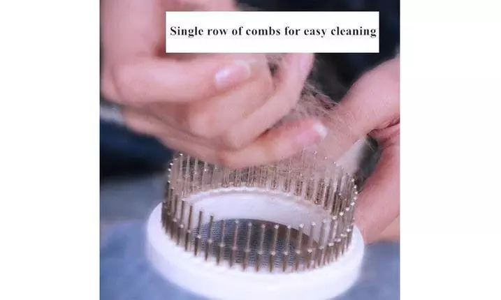 Pet Life WAGNIFY 360 Degree and Multi-Directional Modern Grooming Pet Rake Comb - Primary Image