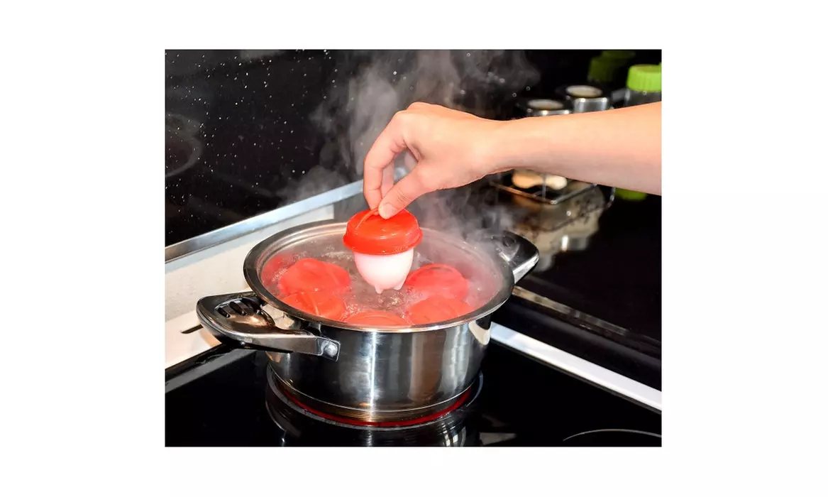 6-Pack BriteNway Silicone Egg Cooker - Primary Image