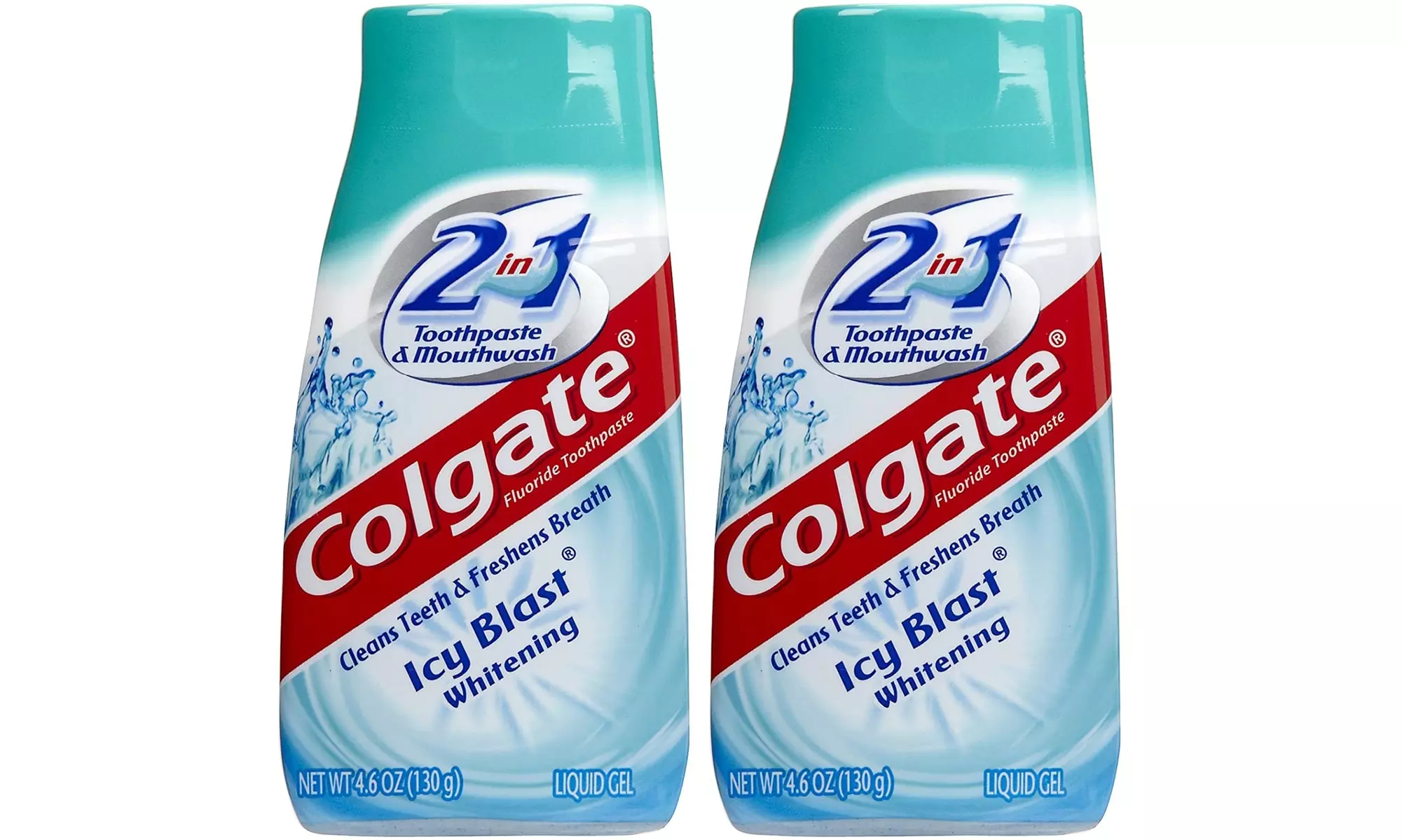 Colgate 2 in 1 Whitening Icy Blast Toothpaste & Mouthwash - Primary Image