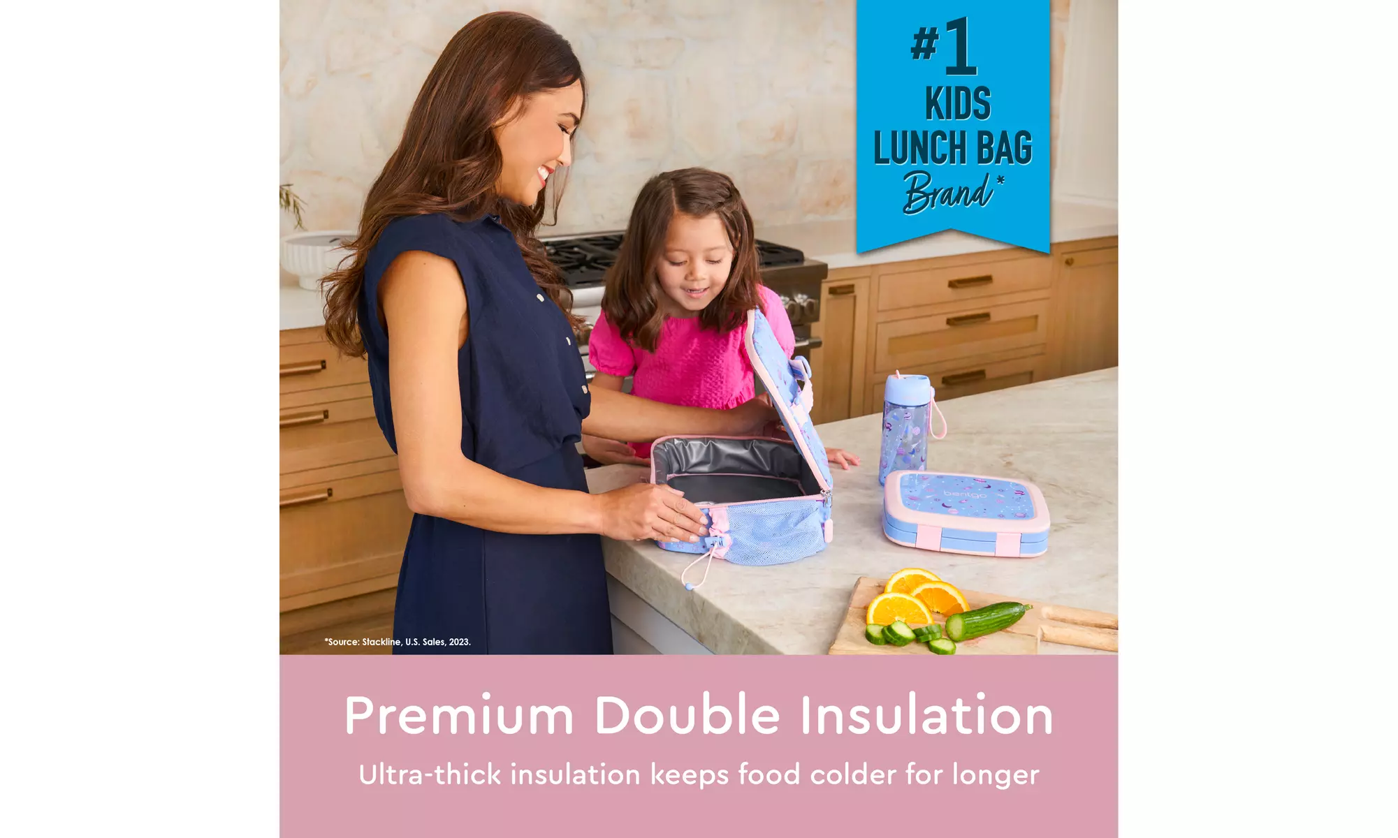 Bentgo Kids Lunch Bag - Durable and Double Insulated