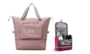 Waterproof Large Capacity Lightweight Foldable Storage Travel Luggage Duffle Bag