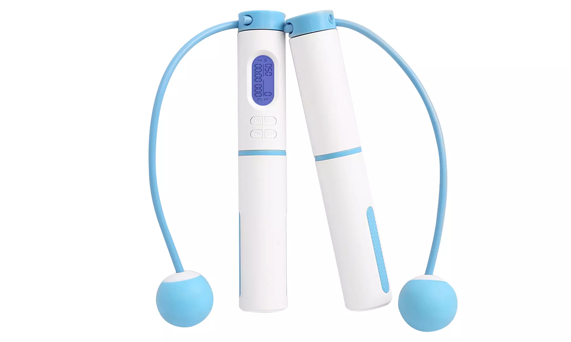 Cordless Jump Rope Digital Weighted Handle  Jump Rope with Calorie Counter - Second Medium