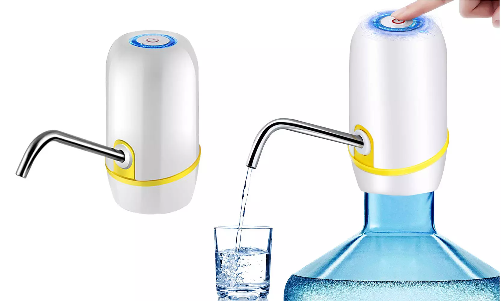 Portable Electric Rechargeable Automatic Water Bottle Pump and Dispenser