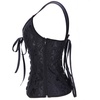 Image 2: Women Steampunk Gothic Waist Trainer Shapewear 