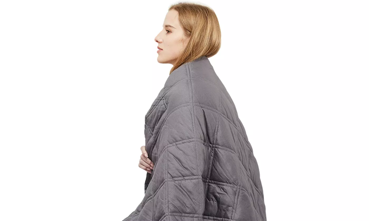 Soft Brushed Microfiber Weighted Blanket