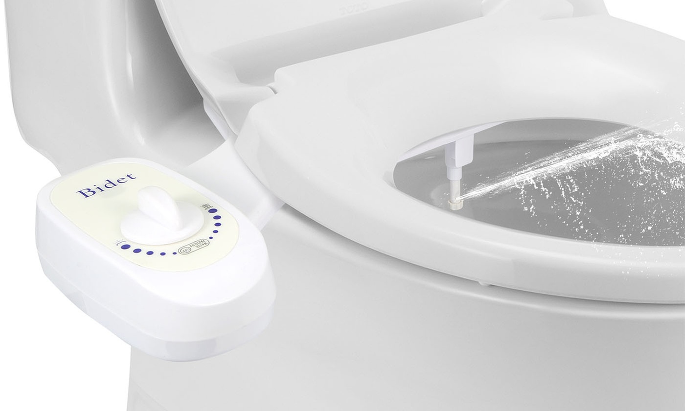 iMounTEK Cold Water Spray Bidet, Self-Cleaning, Non-Electric, Retractable Nozzle