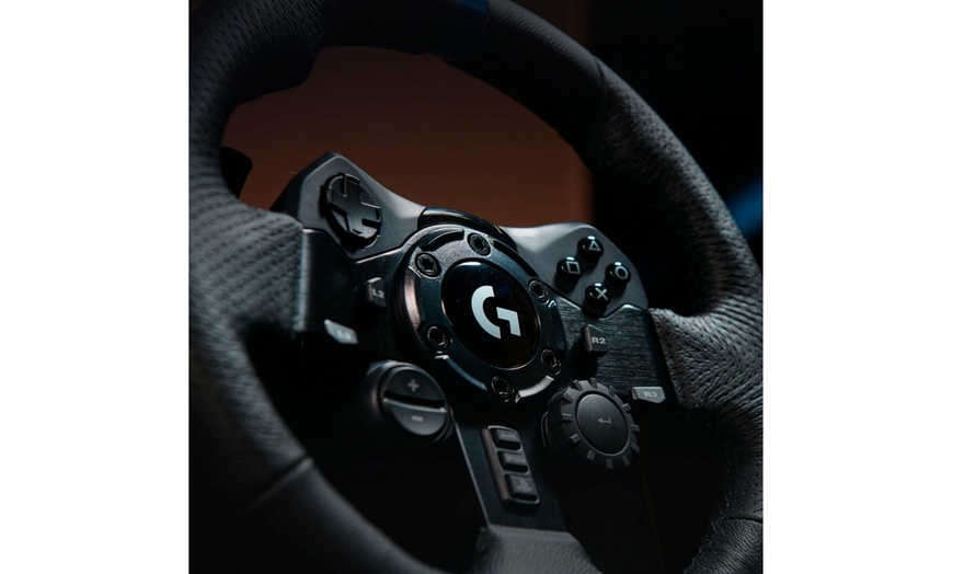 Logitech G923 Racing Wheel and Pedals for PS5, PS4, and PC | Groupon