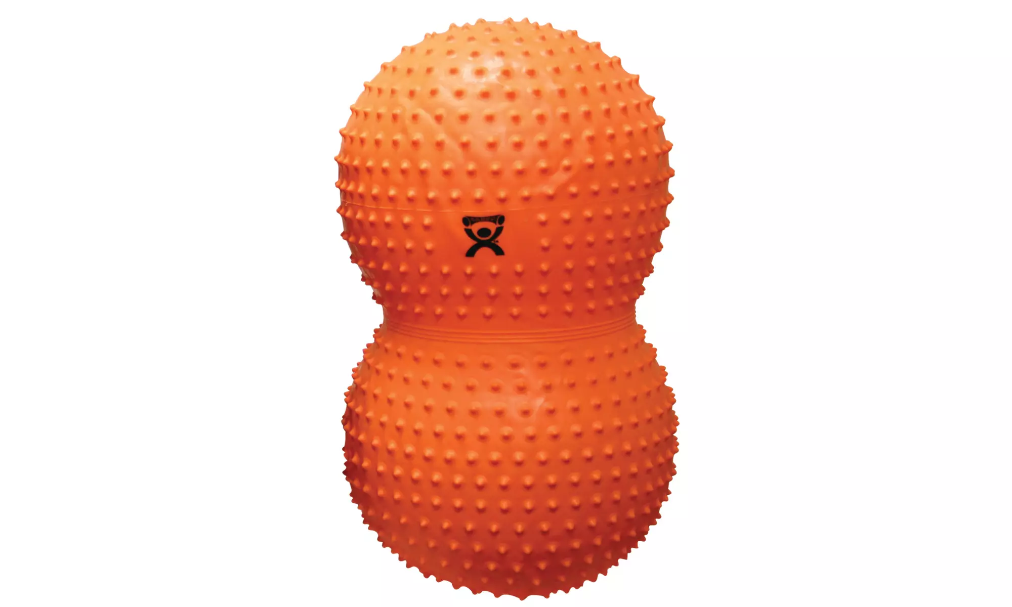 CanDo Inflatable Exercise Sensi-Saddle Roll - Orange - 20" Dia x 39" L - Primary Image