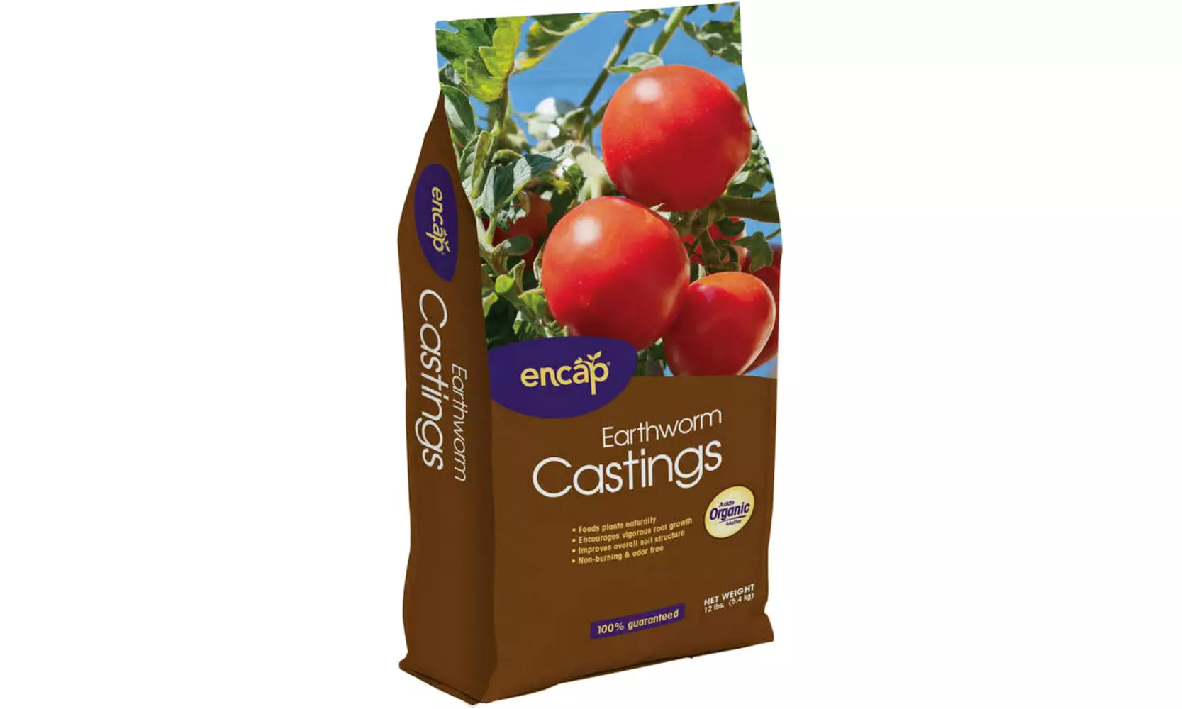 Encap 11213-4 Earthworm Castings, 12 Lb - Second Medium