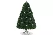 Costway 6' Pre-Lit Fiber Optic Artificial Christmas Tree w/Multi-Color Lights - Second Medium