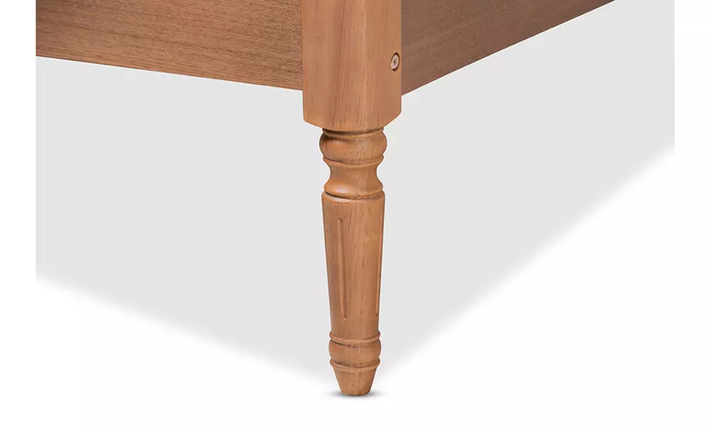 Reverie French Provincial Style Solid Wood Platform Bed Frame - Primary Image