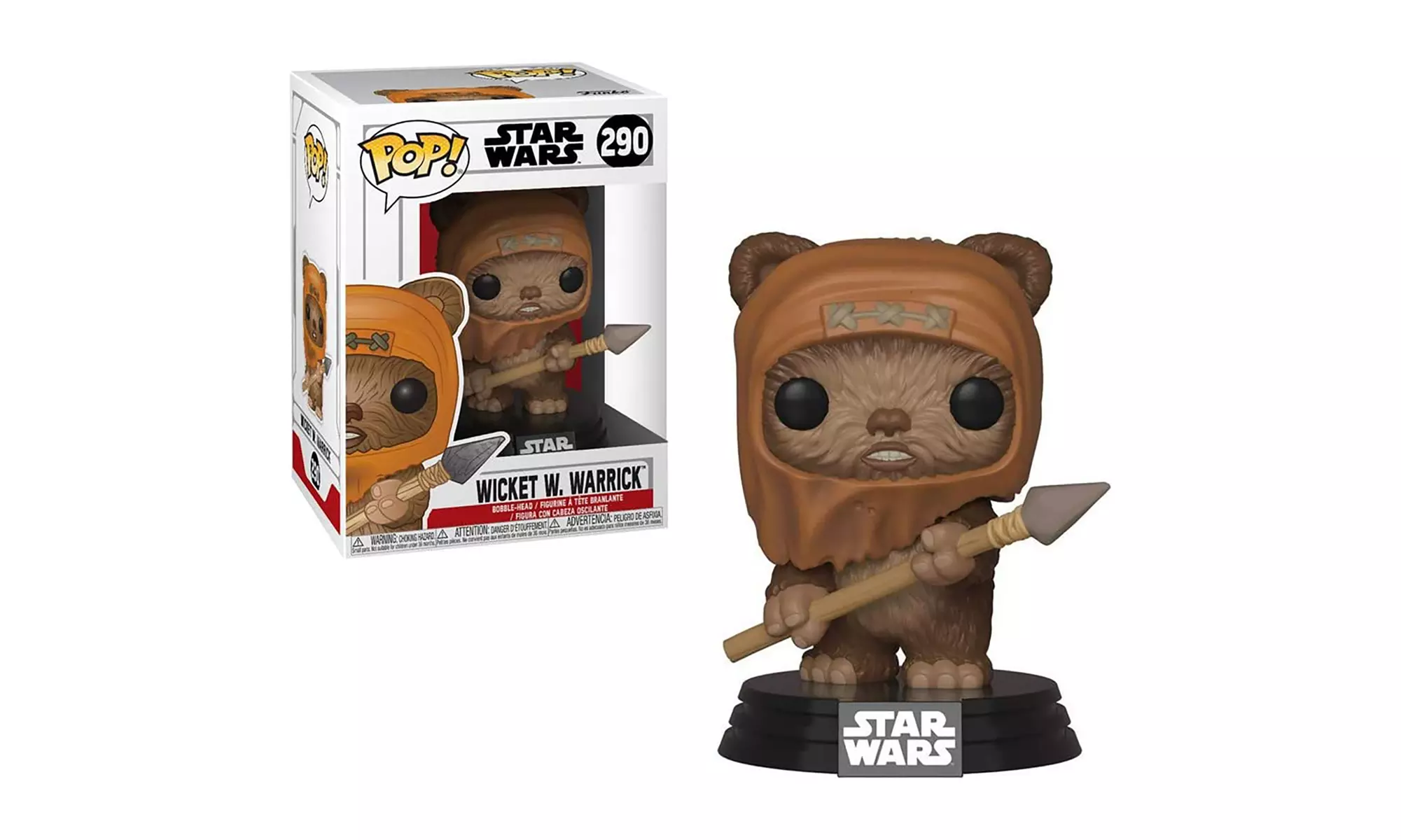 Funko Pop! Star Wars - Wicket W. Warrick #290 - Second Medium