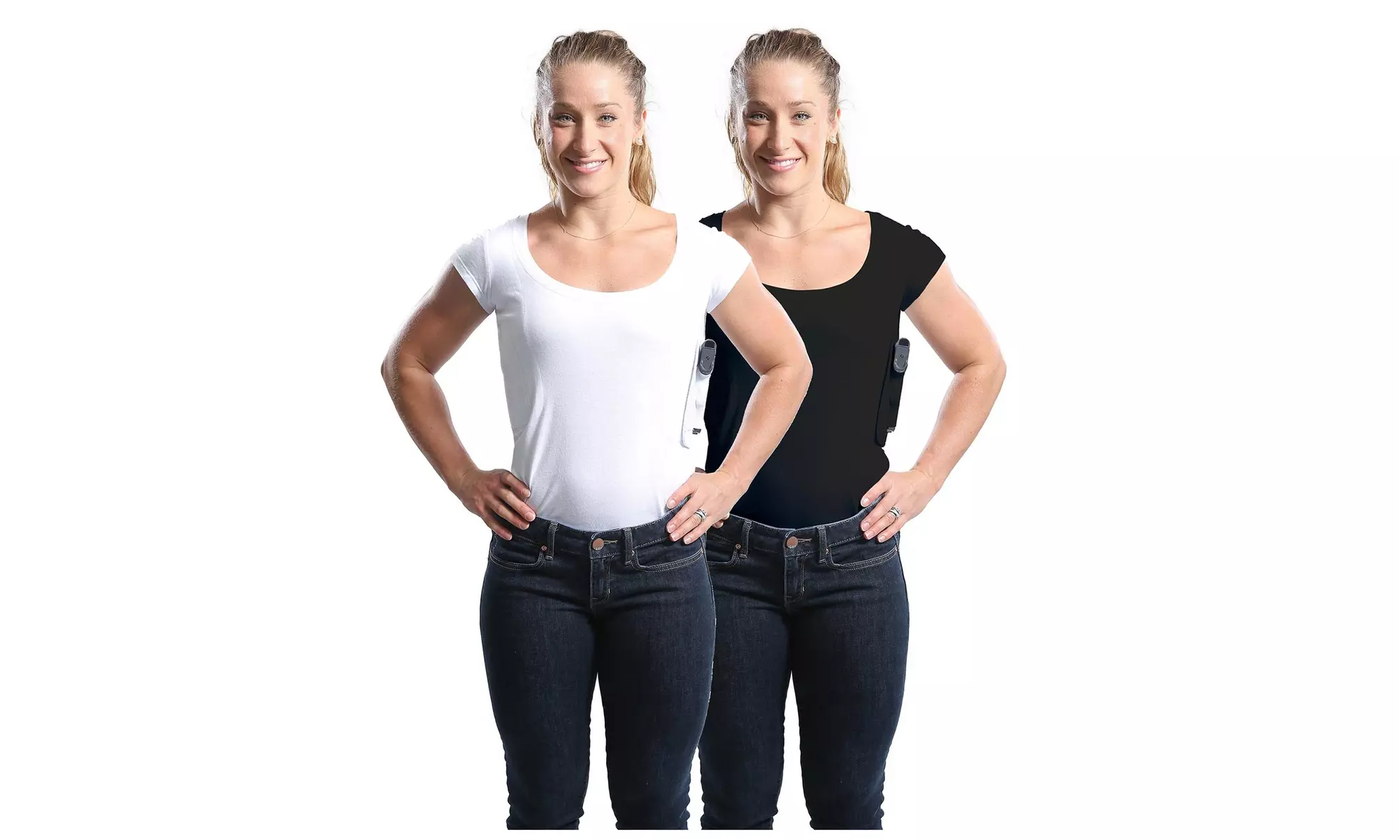 Ridge Footwear Women's Scoop Neck Compression Fit Packin' Tee - Primary Image