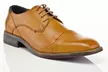 Adolfo Men's Cap-Toe Lace-Up Dress Shoes Multiple Styles - Second Medium