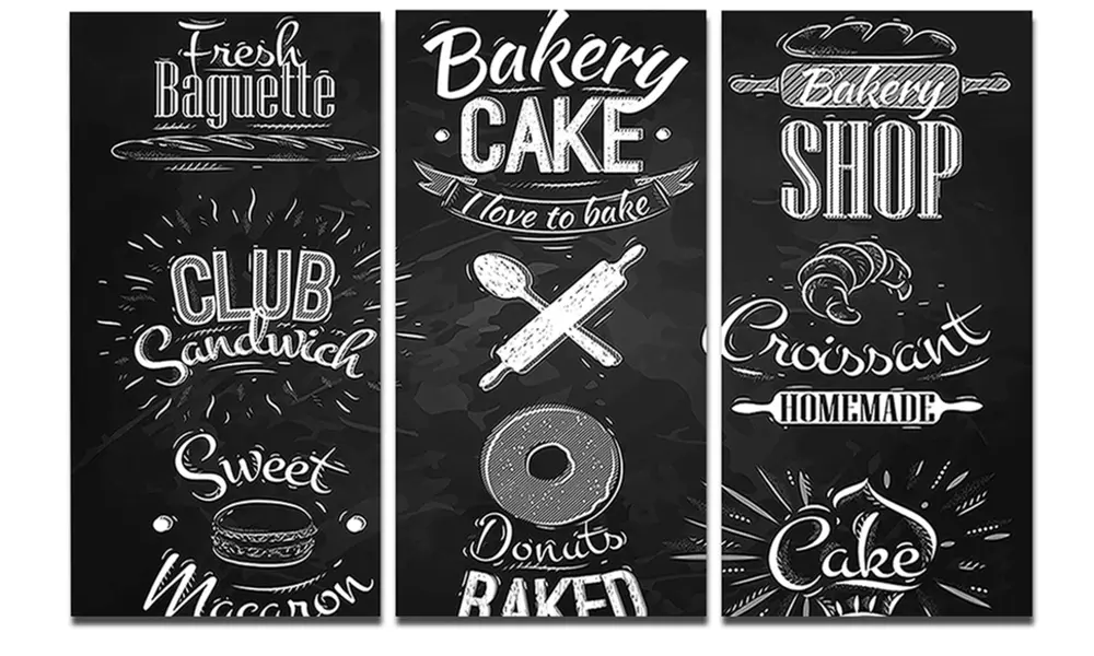 Bakery Characters - Digital Art Metal Wall Art - Primary Image