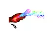 LED Light Up Sound Activated Karaoke Microphone  - Second Medium