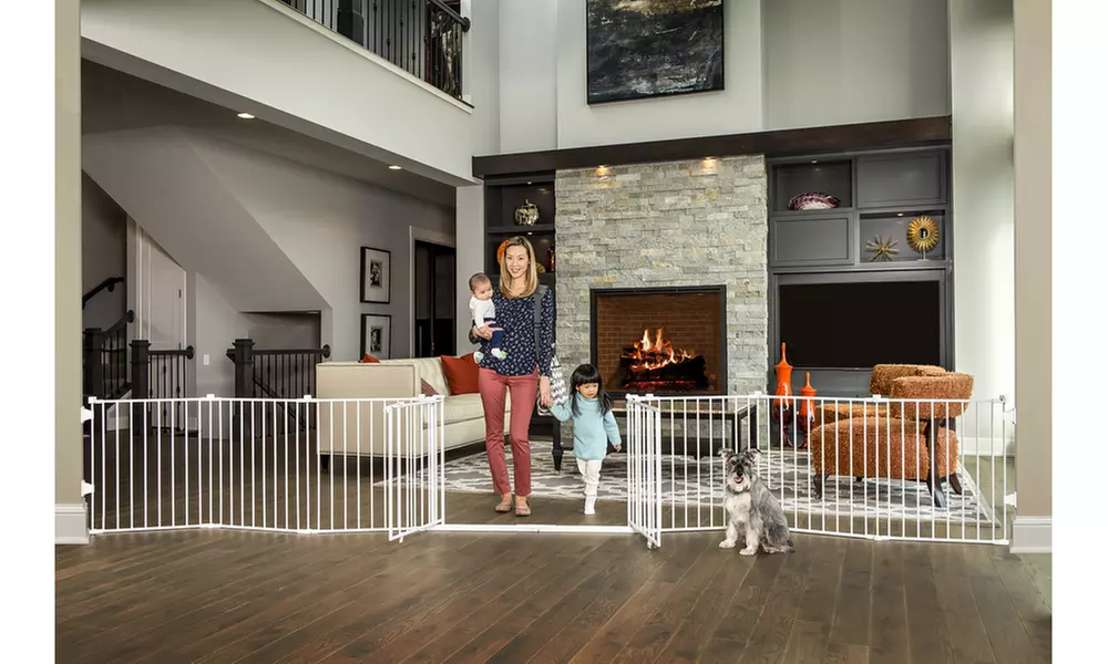 Double-Door Super-Wide Baby Gate and Play Yard  - Primary Image