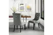 Harry Leather PU / Velvet Dining Chair - Set of 2 by Inspired Home - Second Medium