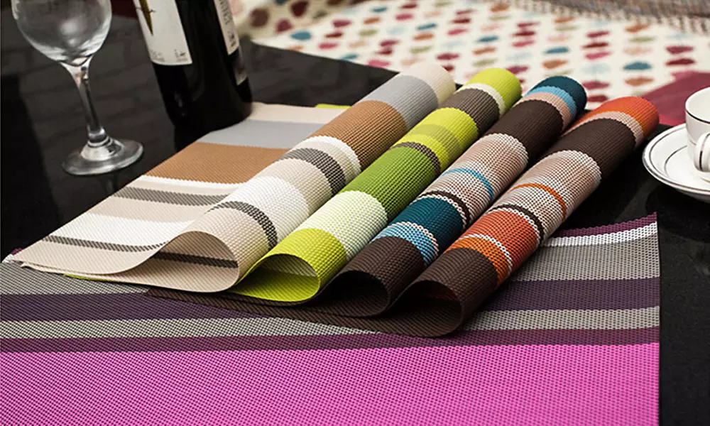 Anti-Slip Heat Resistant Dining Table Placemats (4-Pack) - Primary Image