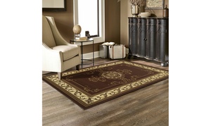 Superior Kensington Traditional Medallion Jute Backing Large Area Rugs Or Runner