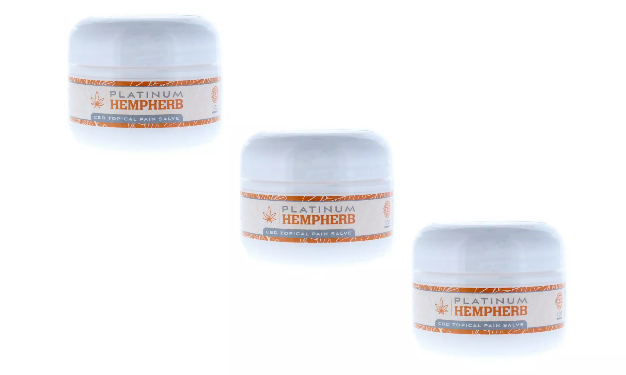 Platinum HempHerb 1000mg CBD Topical Pain Salve (1-, 2- or 3-Pack)  - Second Medium