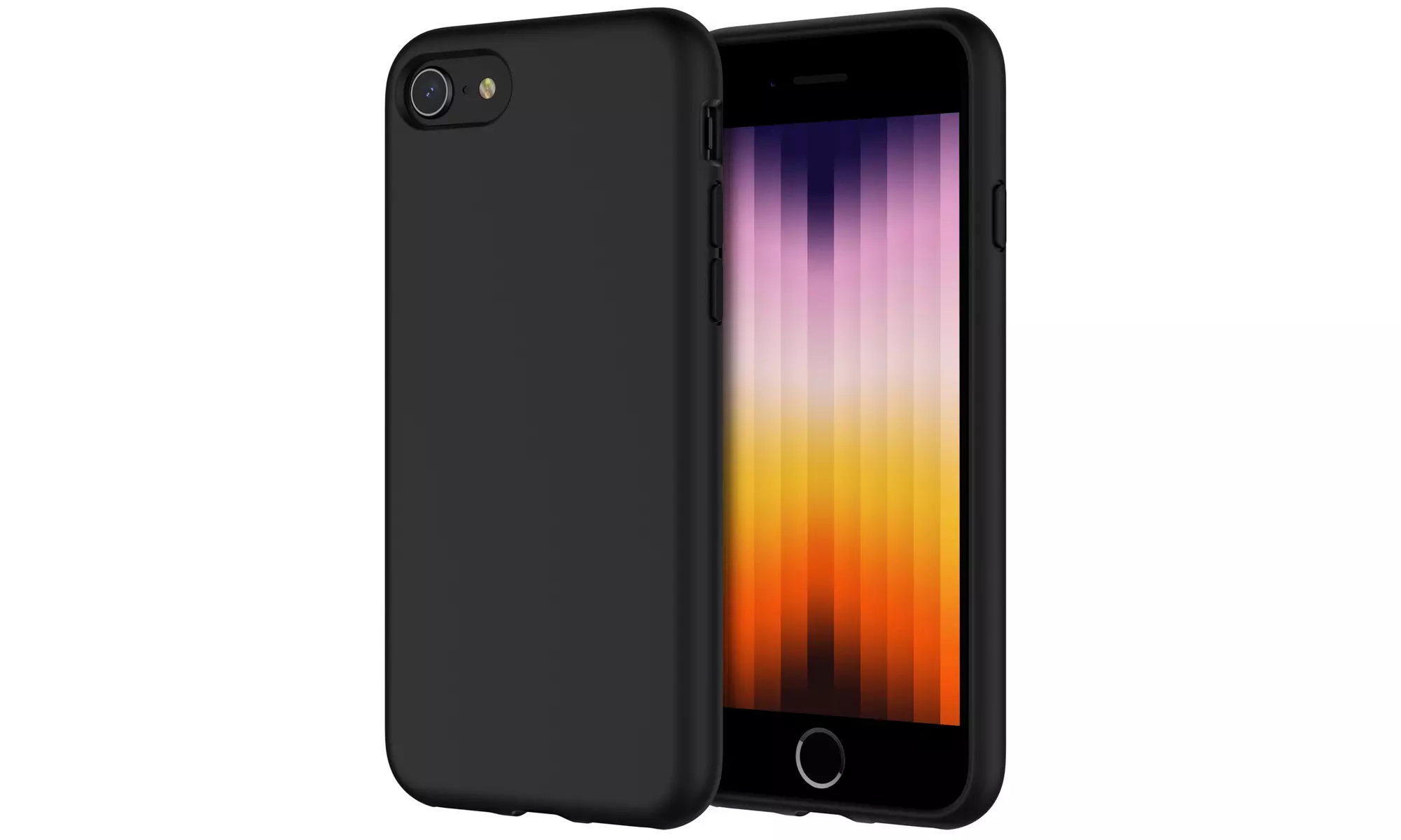 Silicone Case for iPhone SE 3/2 (2022/2020 Edition), Silky-Soft Touch Case