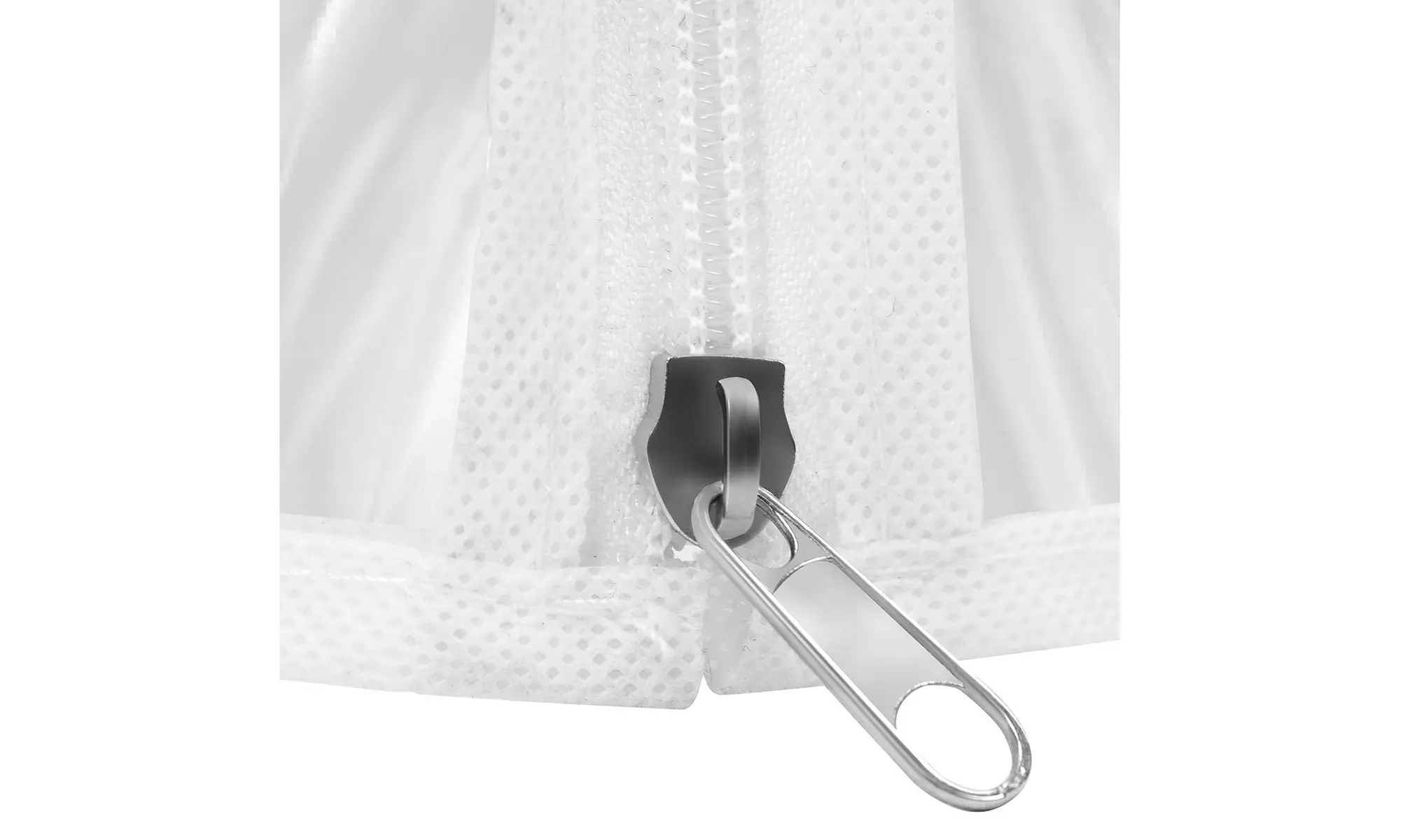 Sorbus Garment Rack Cover - 6 Ft Transparent Clothes Rail Coat Hanger Protector - Second Medium