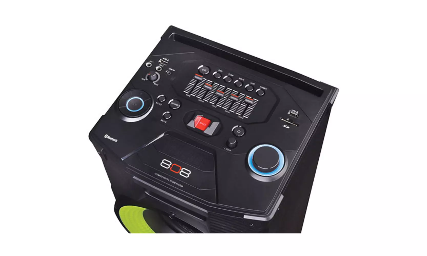 808 Audio Portable HEX Encore Wireless Bluetooth Speaker w/ USB, Aux  - Second Medium
