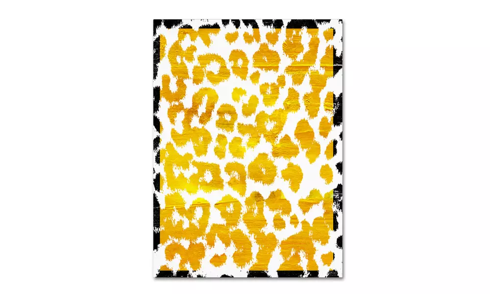 Color Bakery 'Wild Thing' Matted Black Framed Art - Primary Image