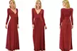 Lyss Loo Sweetest Kiss Long Sleeve V-neck Maxi Dress - Second Medium