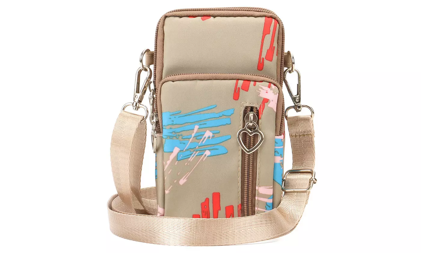 Small Cell Phone Purse  Bag Cross Body Wristlets Strap Wallet Pouch